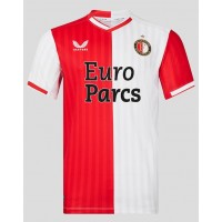 Camisa de Futebol Feyenoord David Hancko #33 Equipamento Principal 2023-24 Manga Curta